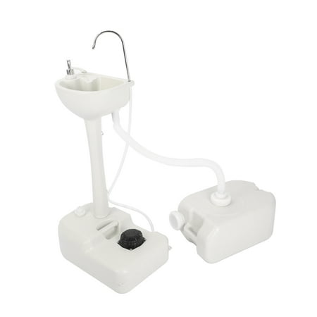 Portable Sink - UBesGoo Removable Portable Hand Wash Basin Sink Stand + 24L Water Tank Fresh/Waste Storage Tote, for Outdoor Camping, Picnic