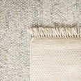 thumbnail image 6 of SAFAVIEH Casablanca Carbrey Solid Wool Shag Area Rug, Grey, 4' x 6', 6 of 9