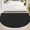 Black-2' x 3' (Semicircular), variant on Dirt Trapper Door Mat 24" X 36" Half Circle Non-slip Washable Doormats Entrance Rugs Absorbent Welcome Low Profile Floor Mats For Front And Entryway  Black