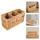 thumbnail image 2 of ColoMX Cesta de almacenamiento de escritorio multiusos, cesta tejida, cesta organizadora para baño, cesta para tanque de inodoro, 2 of 7