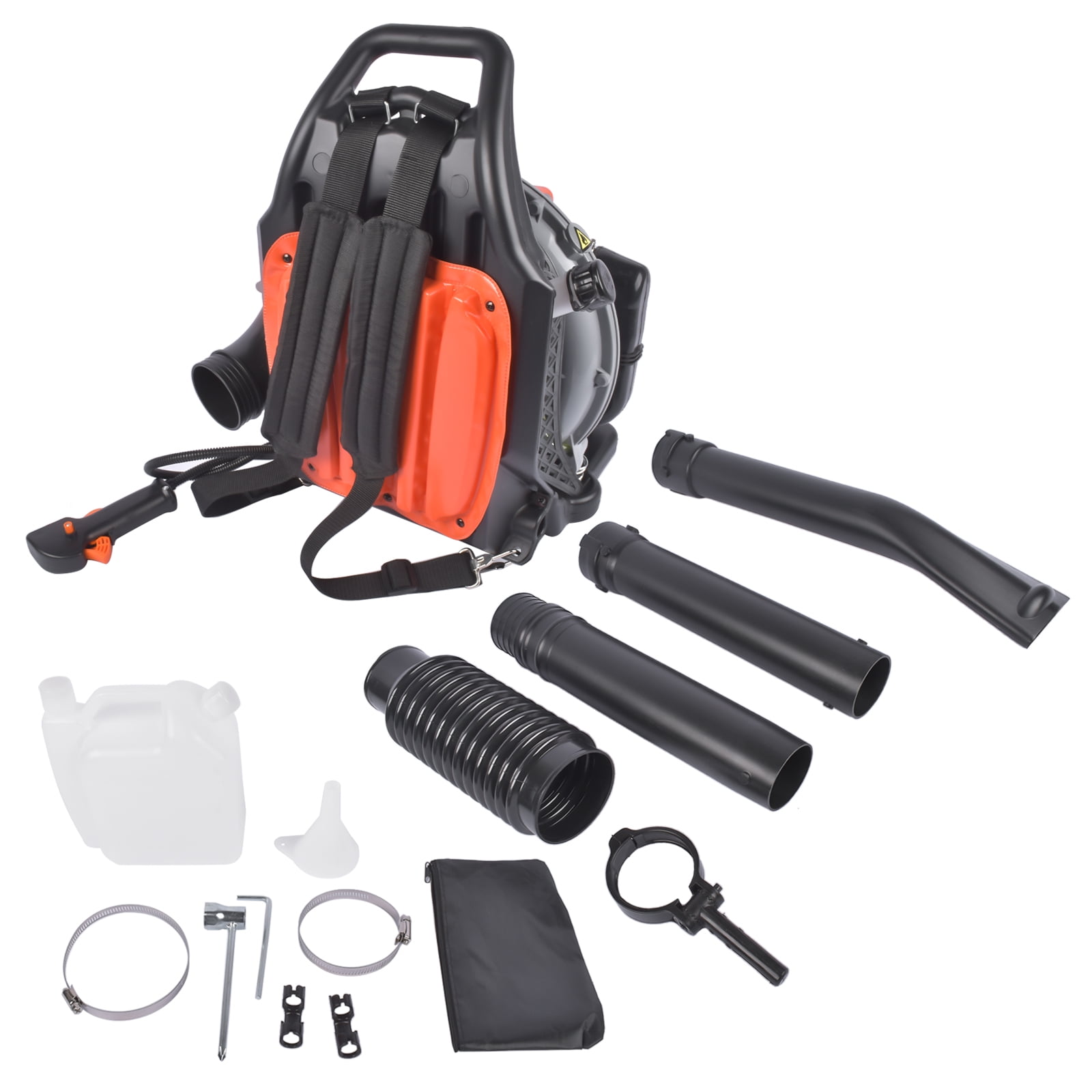 GELUOXI Backpack Gas Powered Leaf Blower 63CC 2-Stroke 665CFM Air Volume 2700W Gasoline