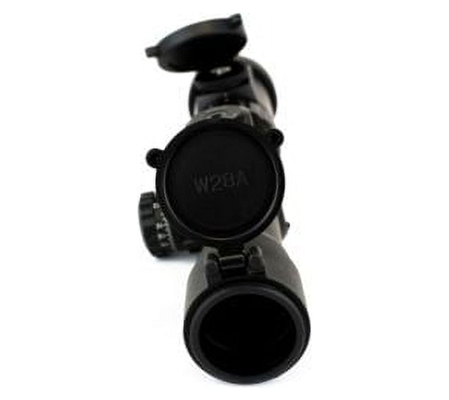 UTG 1-4.5X28 30mm CQB Scope, 36-color Glass Circle Dot,Rings