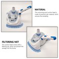 thumbnail image 3 of Enqiretly Vacuum Head Handy Installation Suction Device High Efficiently Tub Scrubber Tools Washable Pool Cleaning Tool Dirt Remover, 3 of 6