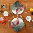 thumbnail image 4 of Pink Flamingos Cloth Napkins Set of 1,20x20 Inches Napkins Cloth Washable Reusable Soft for Dinner,Wedding,Parties,Home Dinner,Tableative Decor Gift, 4 of 7