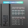 thumbnail image 2 of Cargador portátil POWJDWZ 130W USB tipo C para Dell XPS 15 17, 2 of 9