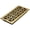 Polished Brass, variant on Decor Grates 6x12 Scroll Wall/Ceiling Register Vent Cover, Adjustable Airflow Control, Textured Black (ST612W)