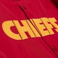 thumbnail image 4 of Men's Mitchell & Ness Red Kansas City Chiefs Coaches Full-Snap Hooded Windbreaker Jacket, 4 of 4