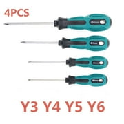 BUYISI 4PCS Y-type Triangle Screwdriver Set Precision With Magnetic Hand Tools