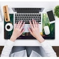 thumbnail image 5 of Cute Green Lofi Desk Mat Plants Mouse Pad Anime Forest Aesthetic Nature Desk Pad, XXL Large Gaming Extended Mousepad for PC Laptop Keyboard Mouse Mat Women Office Decor Girl Playmat 31.5x15.75 in, 5 of 6