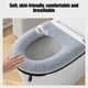 thumbnail image 5 of Funda de asiento de inodoro gruesa con asa de transporte | Funda de asiento de inodoro cálida de invierno con cobertura completa para el hogar, 5 of 6