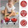 thumbnail image 4 of Miangastore Red Plastic Kitchenware Toy for House Play Fun 43*28*7cm Best Children Educational Role Play Cookware, 4 of 9