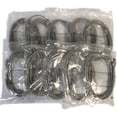 thumbnail image 2 of Pack of 10 10' ft Cat5E Patch LAN Network Ethernet Cables STP SHIELDED 350mMHz, 2 of 2