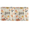 thumbnail image 7 of Yayeee Kitchen Curtains Tier Set of 2 Light Filtering 57"x24" Over Sink Window Panels, Halloween Cute Pumpkins, 7 of 7
