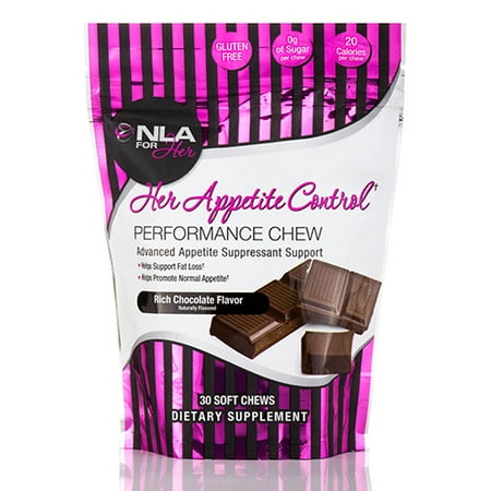 NLA For Her Her Appetite Control, Rich Chocolate Flavor, 30 soft chews