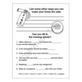 thumbnail image 6 of ZoCo: 25 Pack - Practice Fire Safety Kid's Educational Coloring & Activity Books, 6 of 7