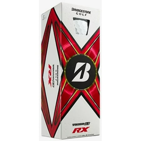 Bridgestone Tour B-RX Golf Balls (White, 3pk) 1 Sleeve 2024 NEW
