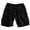 Black, variant on HOWPAY Men's Cargo Shorts Solid Color Elastic Waist Cargo Pants Multi Pockets Lightweight Relaxed Fit Stretch Outdoor Casual Hiking Shorts Black 29