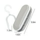 thumbnail image 3 of Mini Bag Seller & Cutter - Sellador al vacío portátil para almacenamiento de alimentos, máquina portátil de resellado para bolsas de plástico, frescura de snacks, blanco y gris, 3 of 7