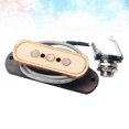 thumbnail image 2 of Maple Wood Three-string 3-Pole Cigar Box Soundhole Guitar Pickup Replace Music Accessories GMB501 Light Brown, 2 of 7