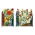thumbnail image 1 of koolsoo 2x Garden Trellis Wrought Iron Guardrail Home Decoration Patio DIY, 1 of 9