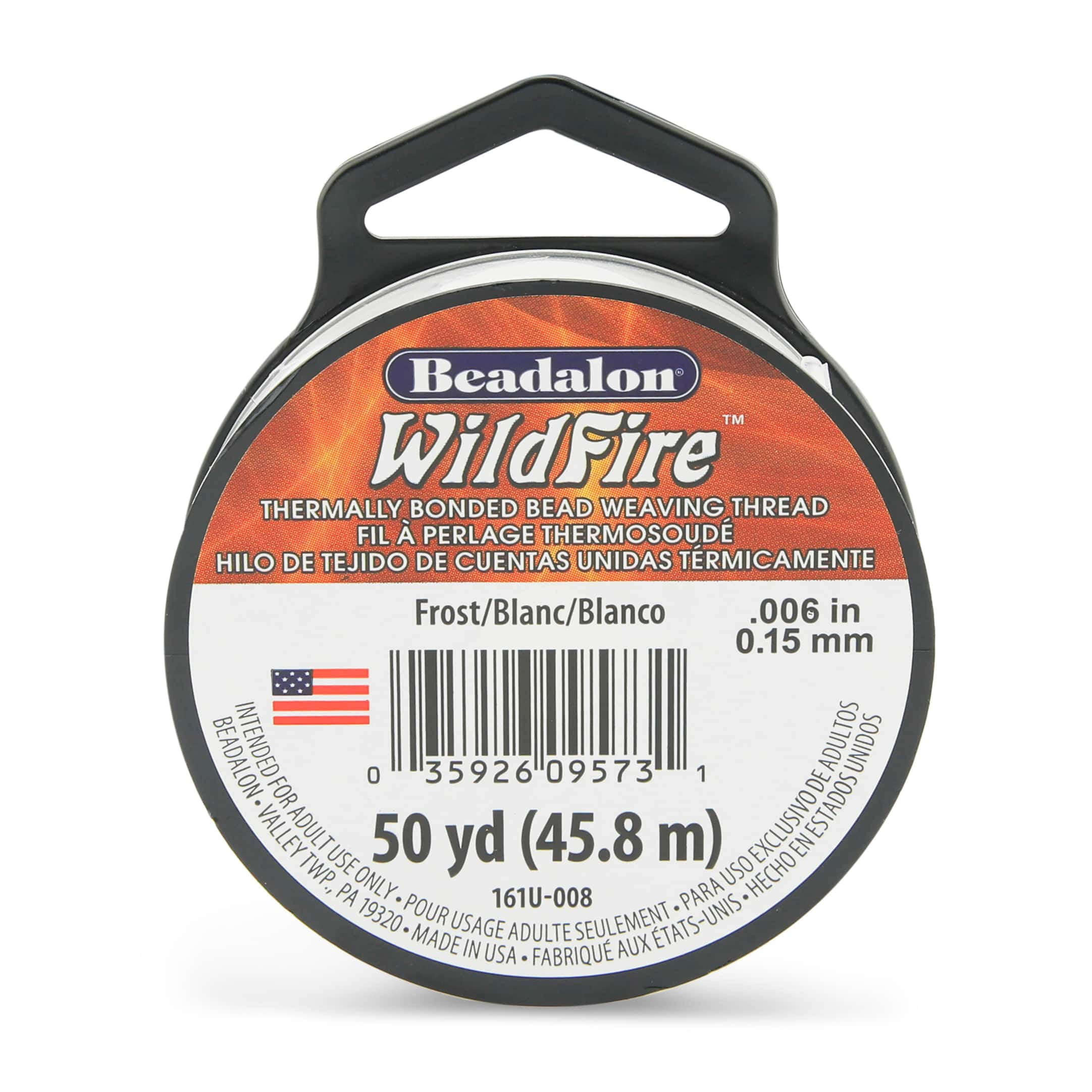 Beadalon WildFire Bead Weaving Thread, 006", 6 Pack