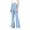 Light Blue.1, variant on Cethrio Girls Flare Pants, Yoga Casual High-waisted Stretchy Dancing Pants Dark Gray Size 10-12