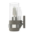 thumbnail image 4 of Hunter - River Mill 4-light Brushed Nickel, Medium Size Vanity Light, Dimmable, Rustic Style, for Bedrooms, Dining, Living Rooms - 19469, 4 of 6