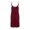 Wine, variant on HBBIKVI Open Back Mini Slip Dress for Women Summer Sleeveless Dress with Spaghetti Straps,Side Slit Hem,and Lightweight Relaxed Fit for Beach Summer Outings