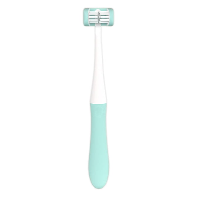 Niños Cepillo de dientes antideslizante Manual manual 360 GRADO COBERTURA COMPRENCIA Cepillo de dientes Diente suave herramienta de limpieza Hogar para regalos Azul Speravity CE011416-01