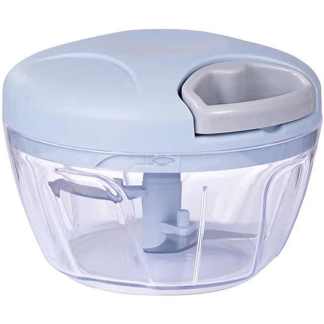 Triturador de ajo manual Cortador de carne, Picador manual Procesador de alimentos manual Blue-S WD.WDQZL electrónico