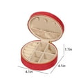 thumbnail image 3 of QTOCIO 2024 Jewelry Box, Gifts For Women Best Friend Birthday Christmas Gifts For Her Friendship Velvet Travel Gift, 3 of 5