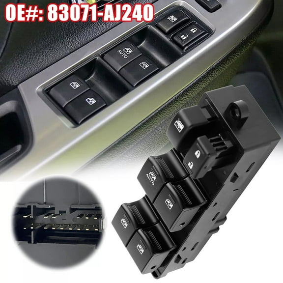 Driver Side Power Master Window Switch Control for 2013 2014 2015 Subaru Outback