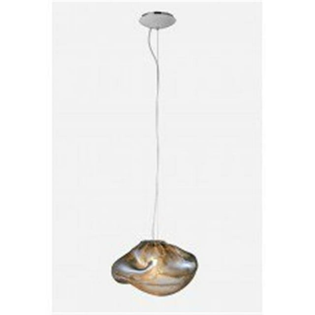 Control Brands LM619PGREYL Lampe à Suspension Poki&44; Gris - Grand