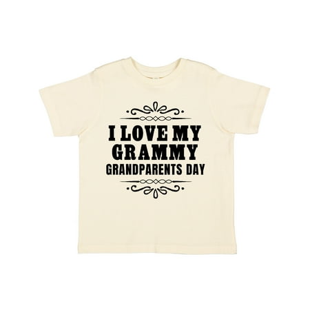 

Inktastic Grandparents Day I Love My Grammy Gift Toddler Boy or Toddler Girl T-Shirt