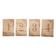 thumbnail image 5 of Números de mesa para recepción de bodas, números de mesa de boda de madera Números de mesa de madera Números de mesa de mayor durabilidad, 5 of 12
