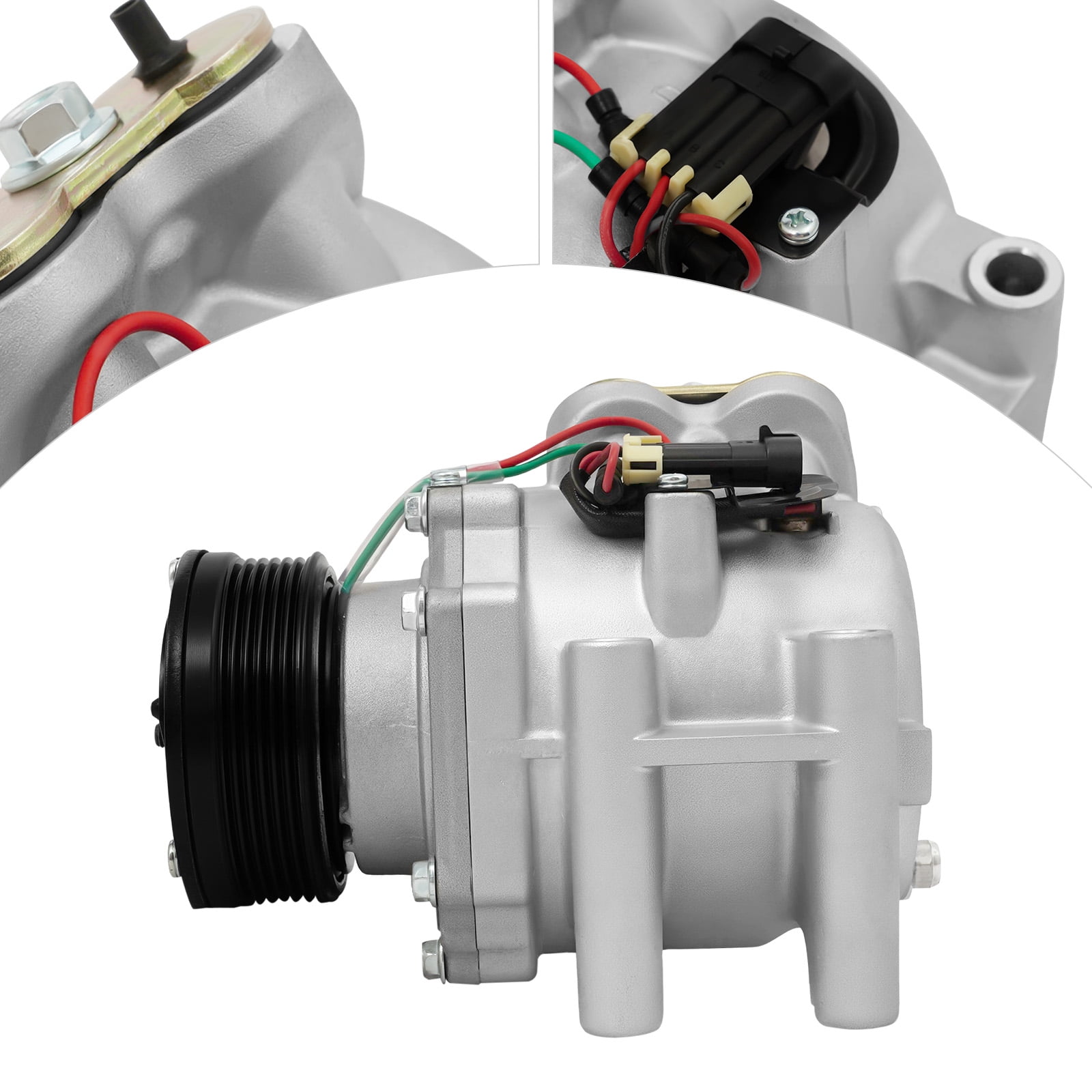 Air Conditioning Compressor, CO4910AC AC Compressor, AC Compressor for Buick Chevrolet GMC Isuzu Oldsmobile Saab