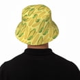 thumbnail image 5 of Fresh Ripe Corn Cobs Pattern Bucket Hat Foldable Fisherman Outdoor Summer Camping Travel Hiking Caps for Men Women, 5 of 7