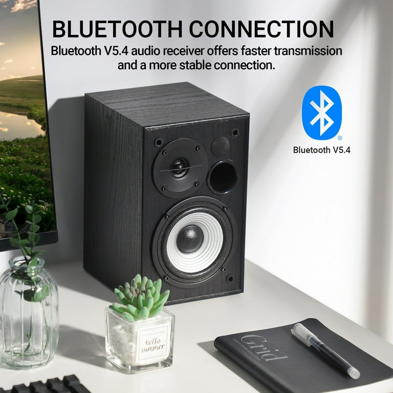 Edifier R990BT Bluetooth Active Bookshelf Speakers 2.0 (Black
