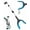 32-blue-1pack, variant on Kekoy 36 Inch Foldable Grabber Reacher Tool - Seniors/Post-Surgery Must-Have, Anti-Slip 360° Rotating Jaw, 4" Wide Claw with Magnet for Disabled & Easy Pickup