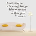 thumbnail image 2 of Wall Sticker,Bible Verse Wall Decals Sticker Decor Stickerof Bible High-Intensity Output, 2 of 7