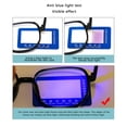 thumbnail image 3 of Blue Light Blocking Glasses, Anti Eye Strain Headache, Reading/Gaming/TV/Phones Glasses for Women Men UV400 Transparent Lens, 3 of 7