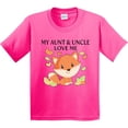 thumbnail image 3 of Inktastic My Aunt and Uncle Love Me Little Fox Youth T-Shirt, 3 of 5