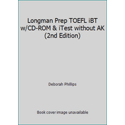 Longman Prep TOEFL iBT w/CD-ROM & iTest without AK (2nd Edition), Used [Paperback]