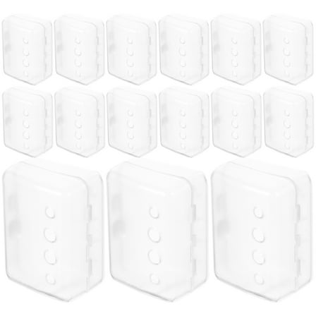 LULULION 20pcs Travel Toothbrush Covering Toothbrush Protector for Adults Outdoor Camping