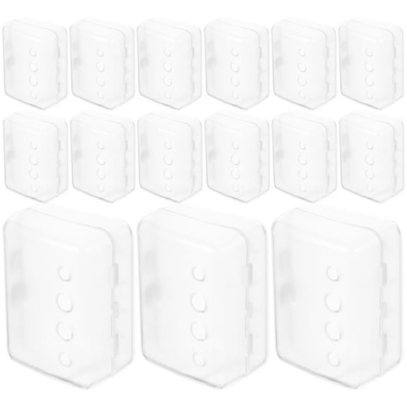 LULULION 20pcs Travel Toothbrush Covering Toothbrush Protector for Adults Outdoor Camping