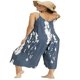 thumbnail image 2 of Vestido maxi floral con cuello en V para mujer Correa de espagueti ajustable con estampado bohemio Likrtyny Para estrenar, 2 of 6