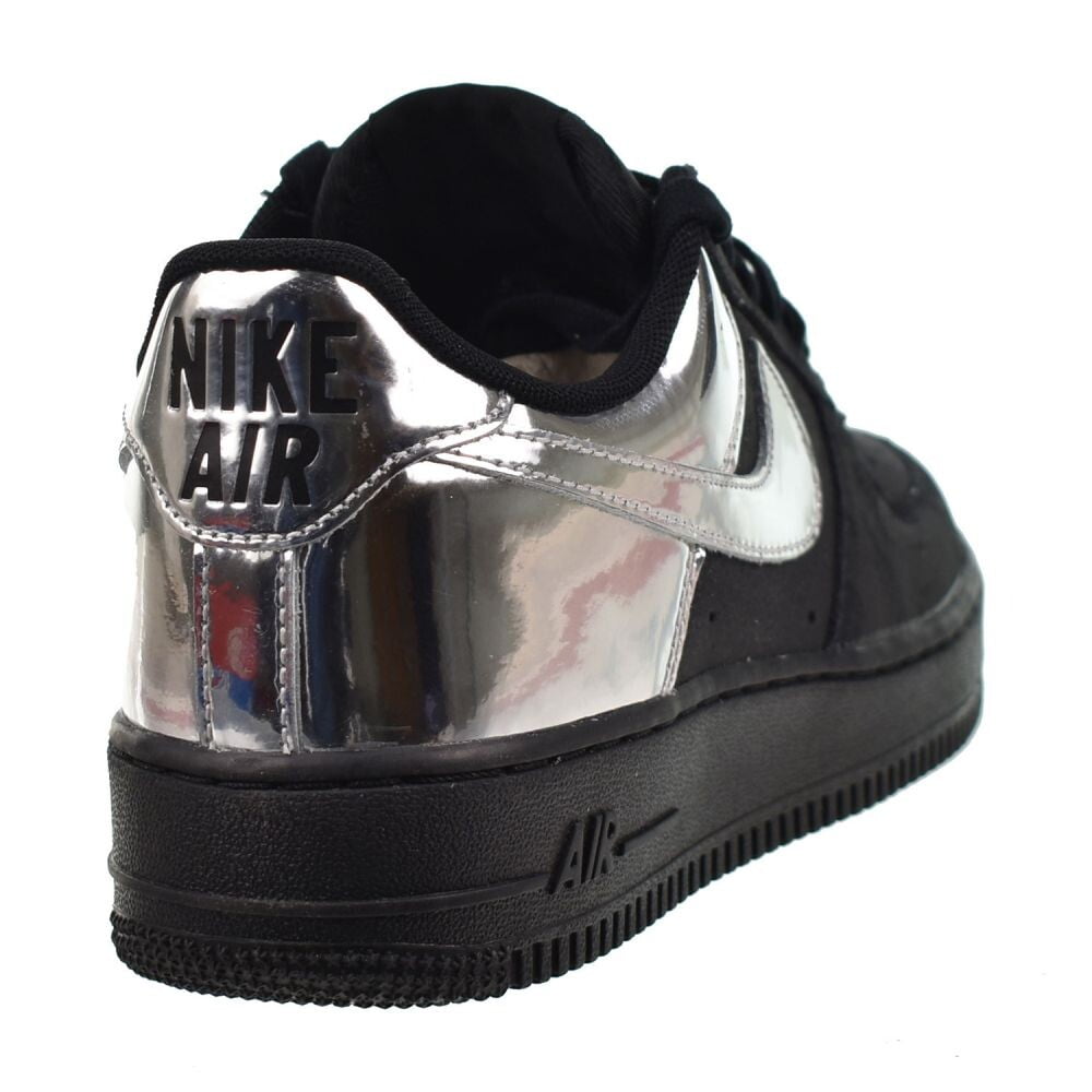 af1 black silver