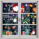 thumbnail image 2 of uds pegatina de cristal para ventana pegatina de Papá Noel decoración de Año Nuevo A Afortunado Sencillez, 2 of 5