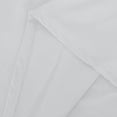 thumbnail image 6 of IROINNID Button Up Shirts for Men Solid Turn-down Collar Button Long Sleeve Shirt,White, 6 of 8