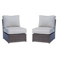thumbnail image 5 of Living Source International 10-Piece Sectional Set w/ Cushions - Brown, 5 of 5